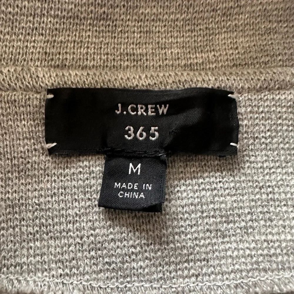 J. Crew Sophie open-front sweater-blazer • Size Medium • Dove Gray